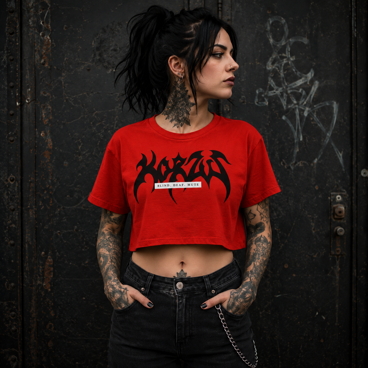 CROPPED BDM VERMELHO