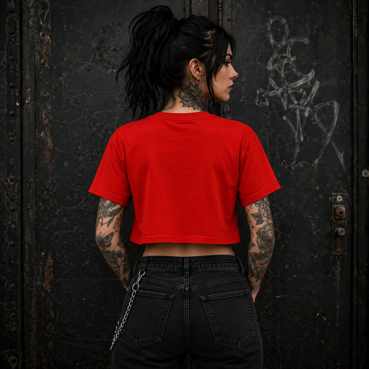 CROPPED BDM VERMELHO