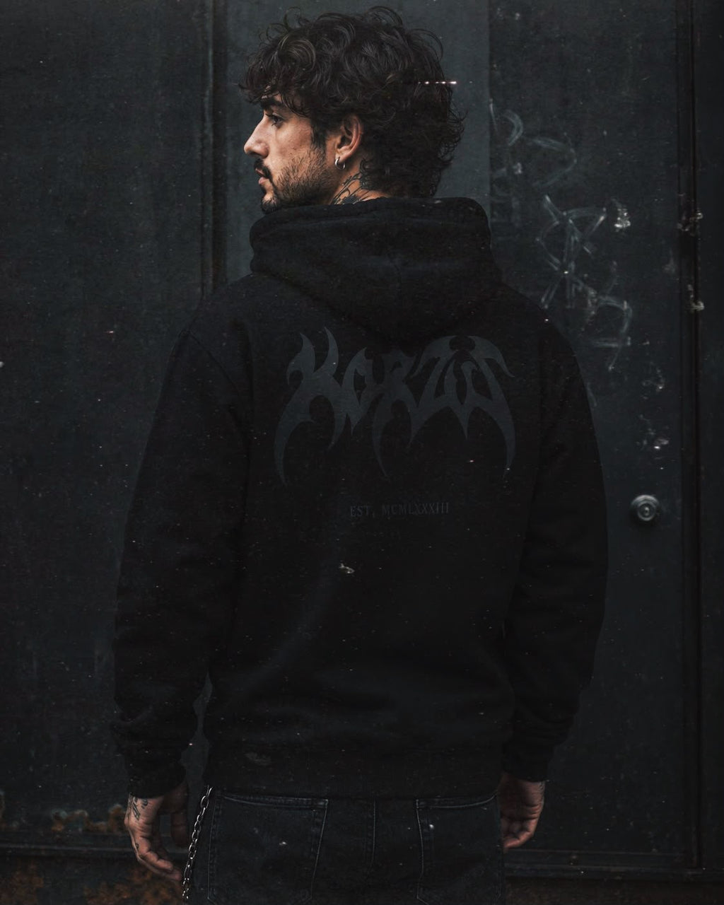 MOLETOM ALL BLACK - EST. MCMLXXXIII