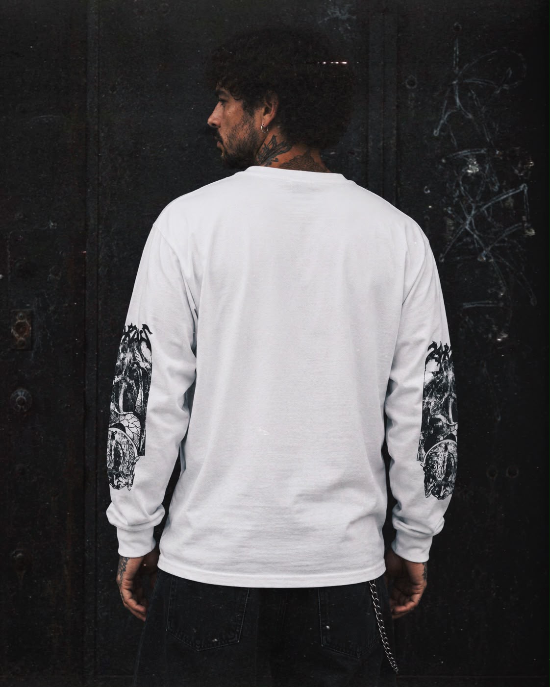 CAMISETA MANGA LONGA - FLESH MACHINE